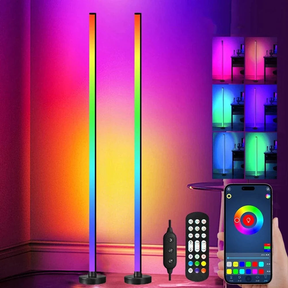 Verthara RGB Rechargeable Floor Lamp