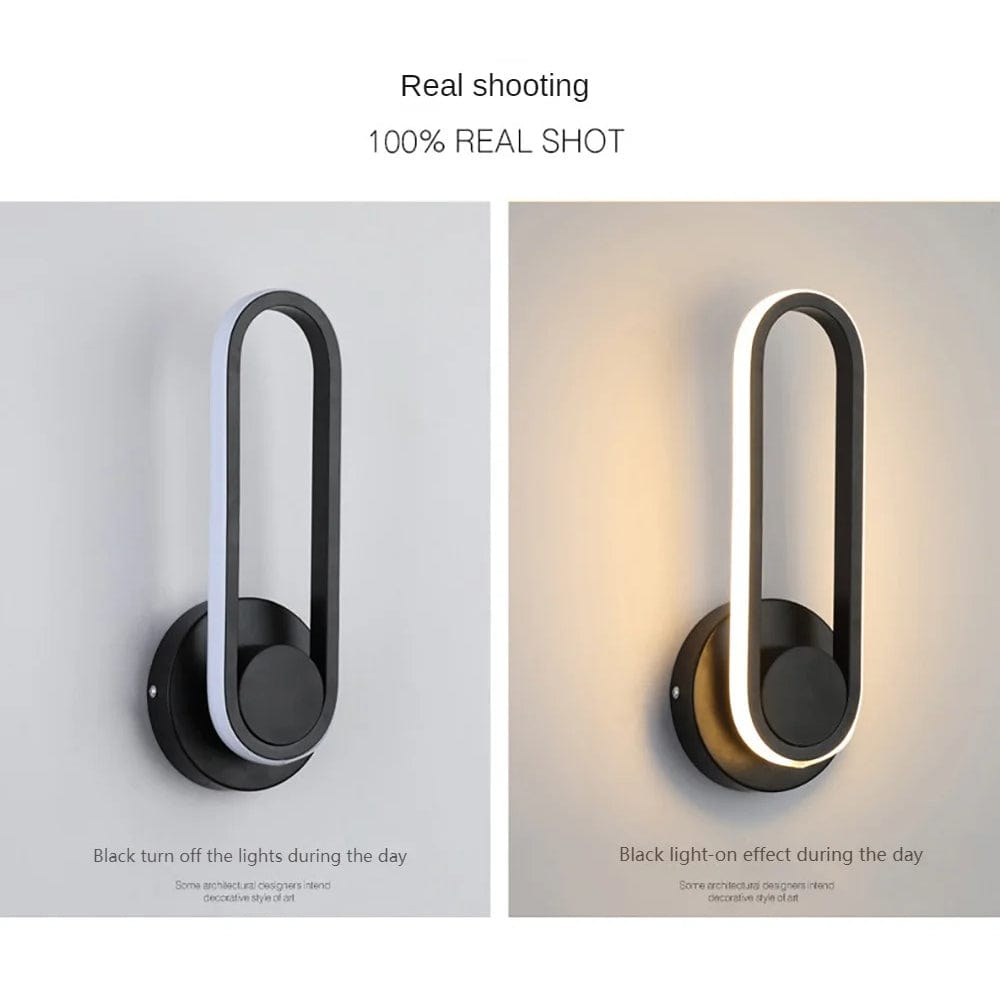 Verthara Rotatable LED Wall Light – Wall-Mounted – Adjustable - Modern Design - Indoor Use - Warm White - Energy-Efficient