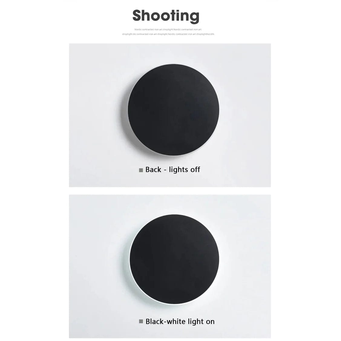 Verthara Round LED Wall Light