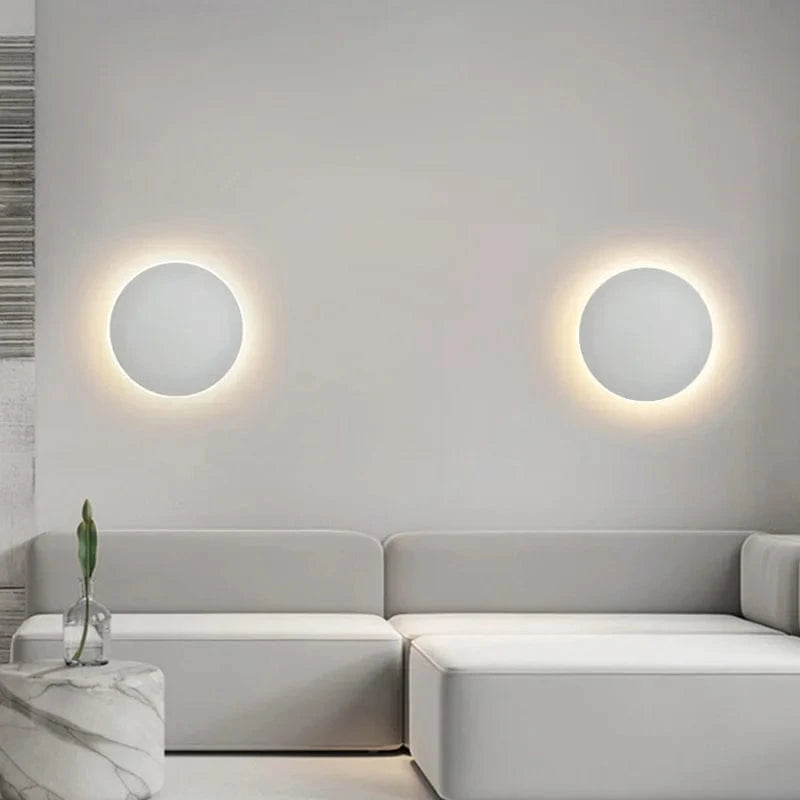 Verthara Round LED Wall Light