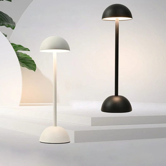 Verthara Sleek Iron Design Rechargeable Table Lamp