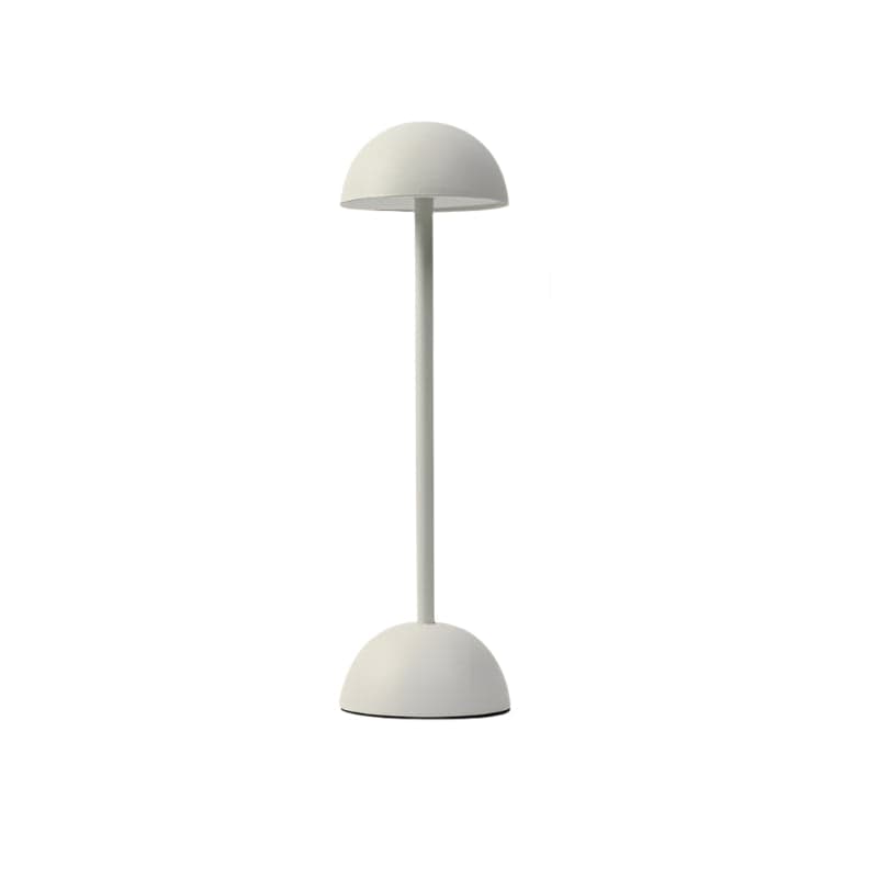Verthara Sleek Iron Design Rechargeable Table Lamp White