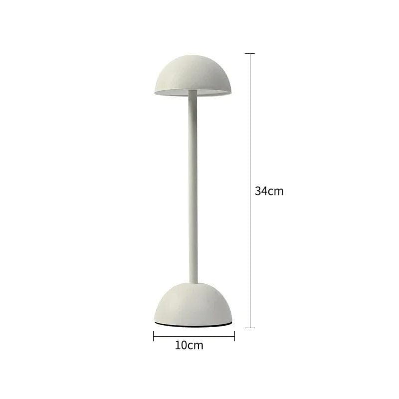 Verthara Sleek Iron Design Rechargeable Table Lamp