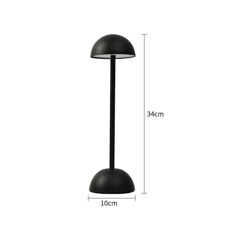 Verthara Sleek Iron Design Rechargeable Table Lamp