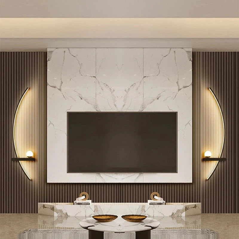 Verthara Smart LED Wall Lamp with Remote Control – Modern Minimalist Indoor Wall Sconce for Bedroom and Living Room Lighting