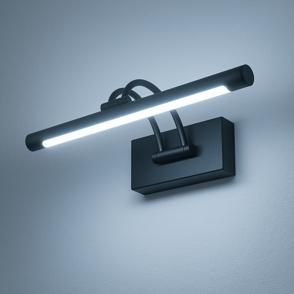 Verthara Smart Rechargeable LED Wall Light Black