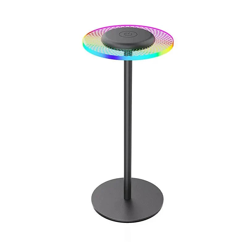 Verthara Smart RGB LED Rechargeable Table Lamp Black