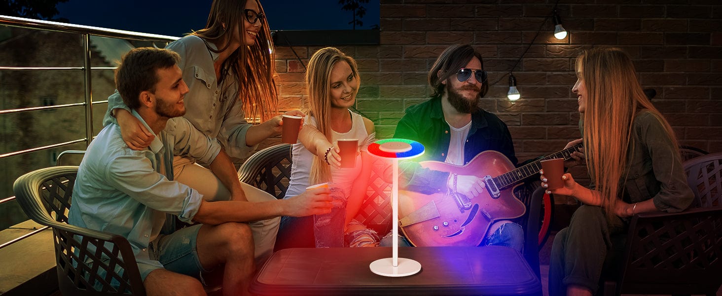 Verthara Smart RGB LED Rechargeable Table Lamp