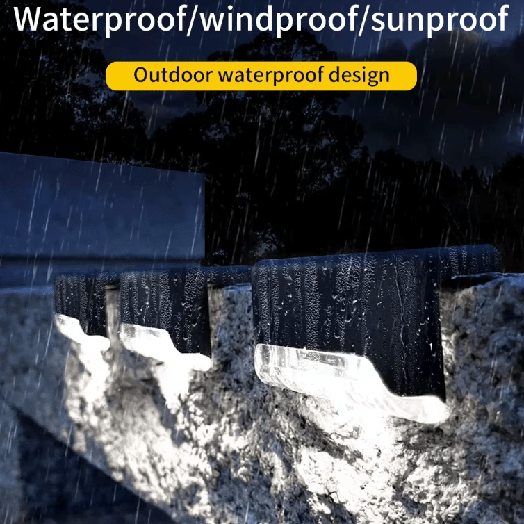 Verthara Solar Deck Lights - Outdoor Step Lighting