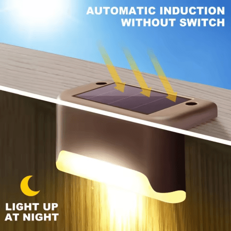 Verthara Solar Deck Lights - Outdoor Step Lighting