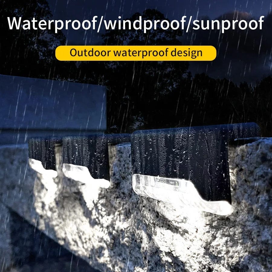 Verthara Solar Deck Lights - Outdoor Step Lighting