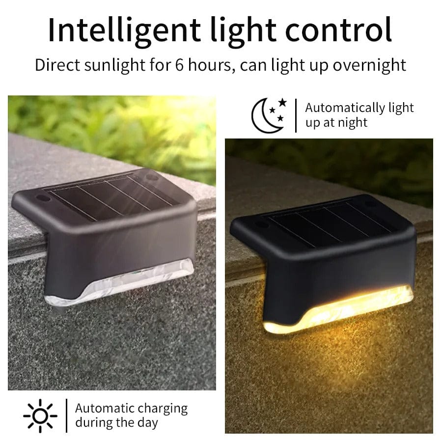 Verthara Solar Deck Lights - Outdoor Step Lighting