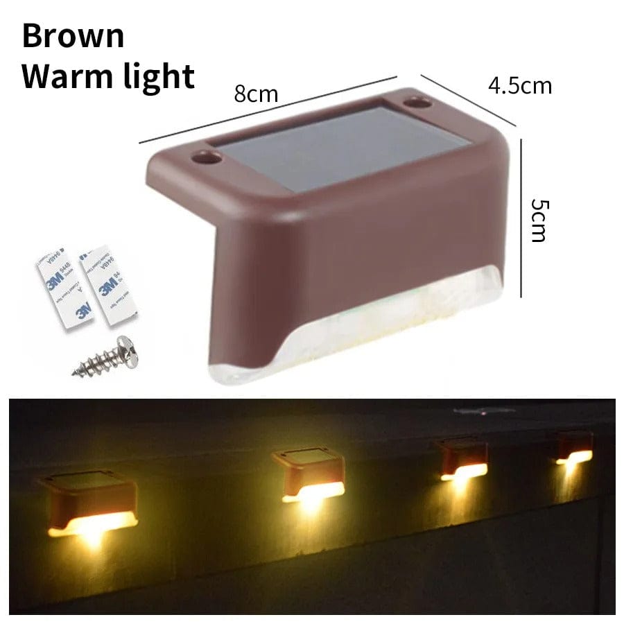 Verthara Solar Deck Lights - Outdoor Step Lighting