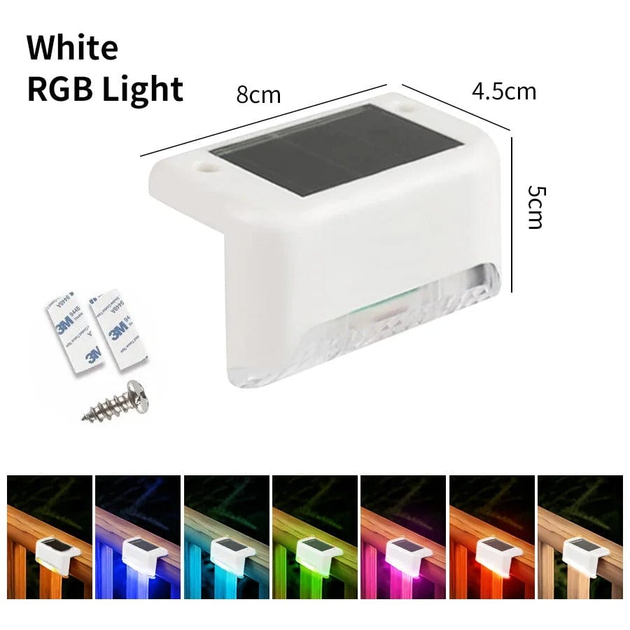 Verthara Solar Deck Lights - Outdoor Step Lighting