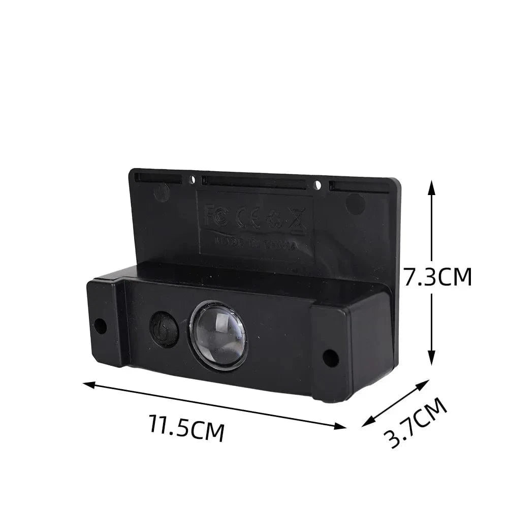 Verthara Solar Fence Lights, LED Bright Lens