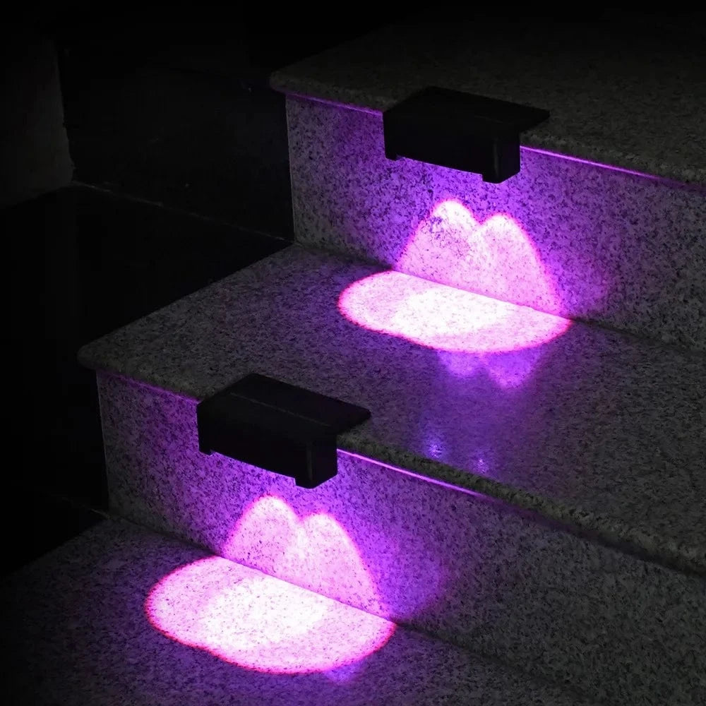 Verthara Solar Fence Lights, LED Bright Lens