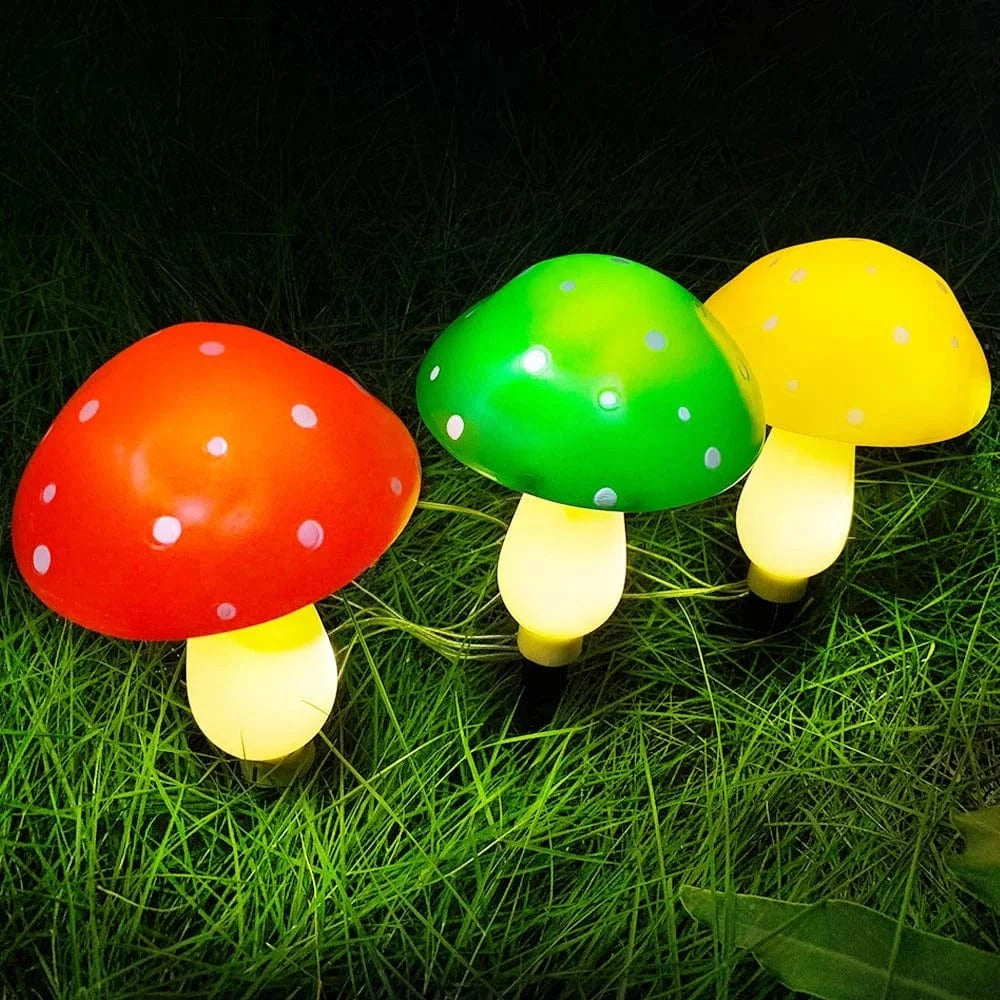 Verthara Solar Garden Light Mushroom