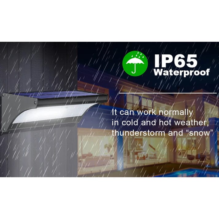 Verthara Solar Garden Wall Lights - Motion Sensor LED