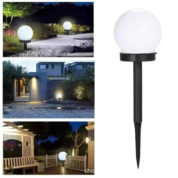 Verthara Solar LED Garden Light With Ground Plug – Waterproof - Modern Design - Automatic Light Control - 7 Colour Options - Eco-Friendly 1 Pcs
