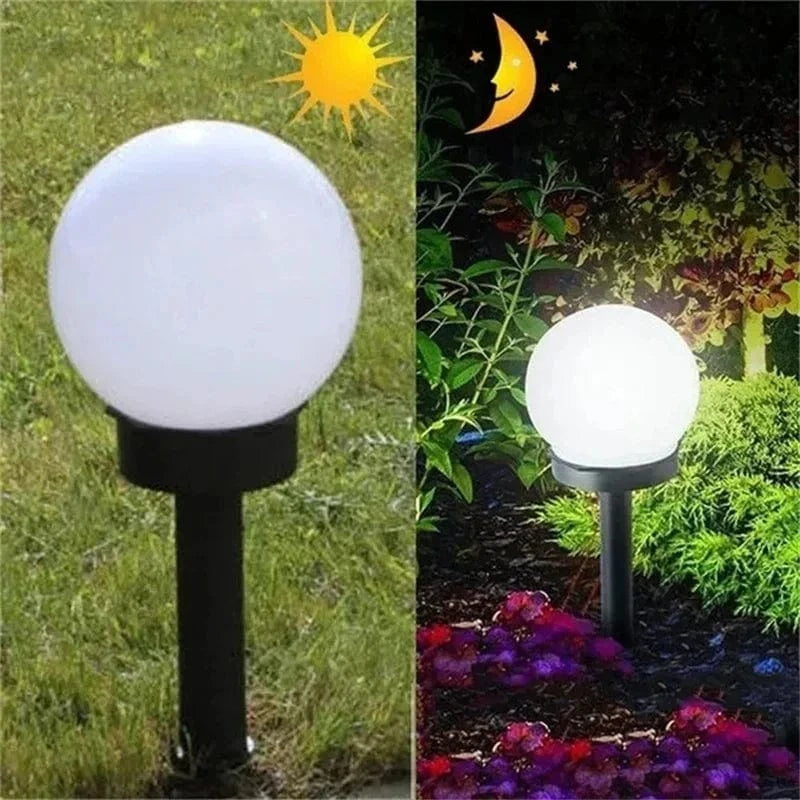 Verthara Solar LED Garden Light With Ground Plug – Waterproof - Modern Design - Automatic Light Control - 7 Colour Options - Eco-Friendly