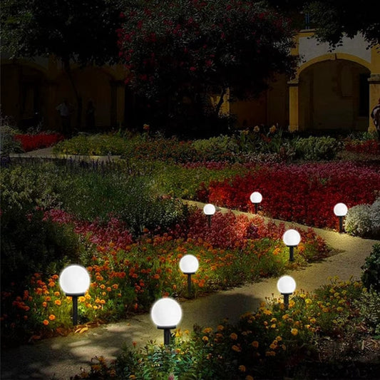 Verthara Solar LED Garden Light With Ground Plug – Waterproof - Modern Design - Automatic Light Control - 7 Colour Options - Eco-Friendly
