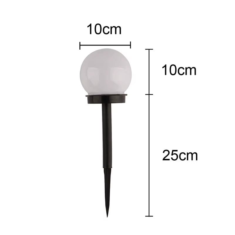 Verthara Solar LED Garden Light With Ground Plug – Waterproof - Modern Design - Automatic Light Control - 7 Colour Options - Eco-Friendly