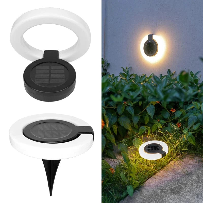 Verthara Solar LED Outdoor Garden Lights – Waterproof 4-Pack Atmosphere Lamps for Walkways and Porches Warm light / 1 pcs