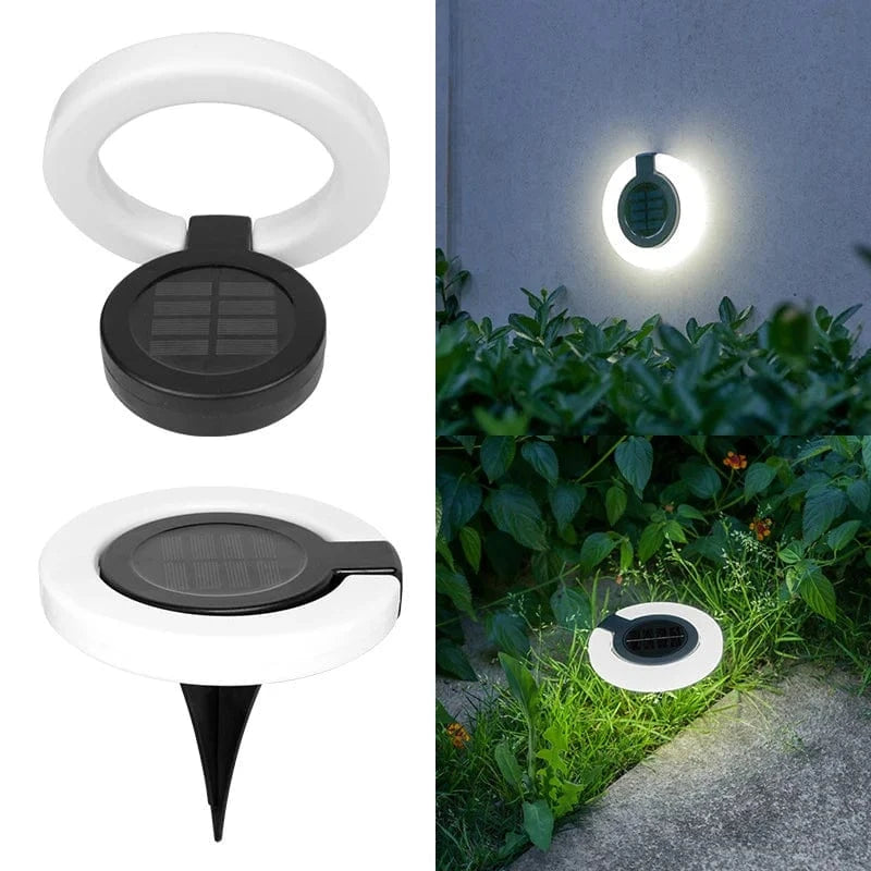 Verthara Solar LED Outdoor Garden Lights – Waterproof 4-Pack Atmosphere Lamps for Walkways and Porches White light / 1 pcs