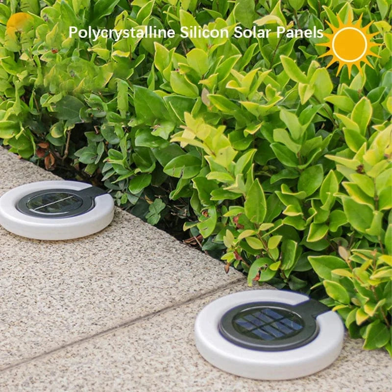 Verthara Solar LED Outdoor Garden Lights – Waterproof 4-Pack Atmosphere Lamps for Walkways and Porches