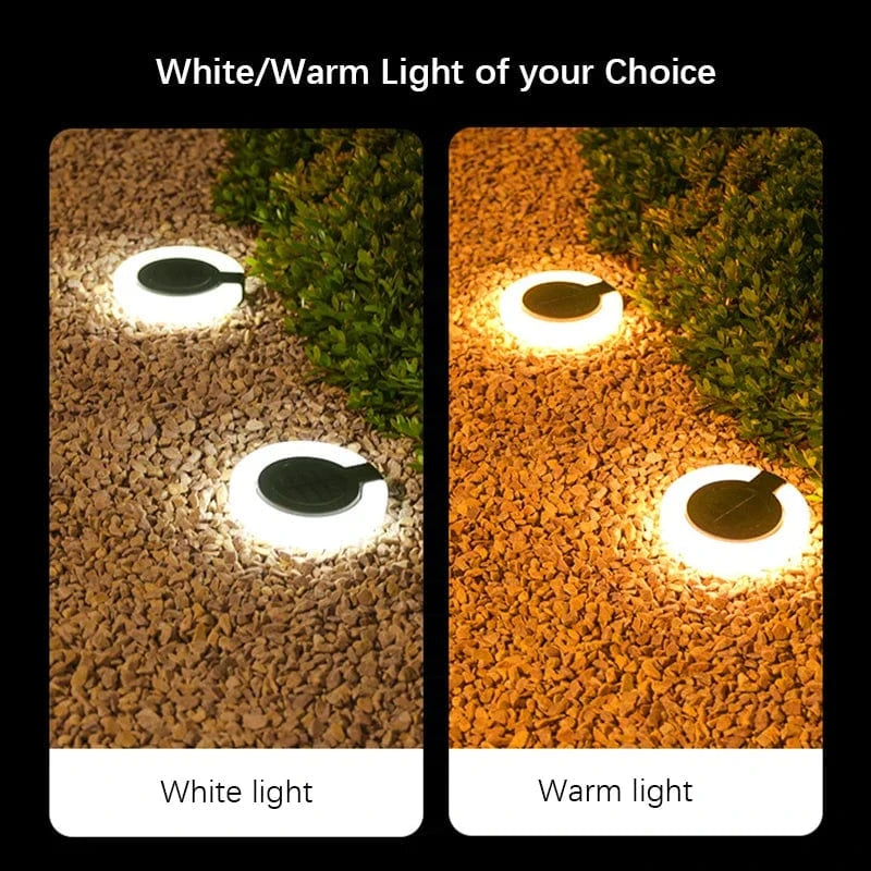 Verthara Solar LED Outdoor Garden Lights – Waterproof 4-Pack Atmosphere Lamps for Walkways and Porches