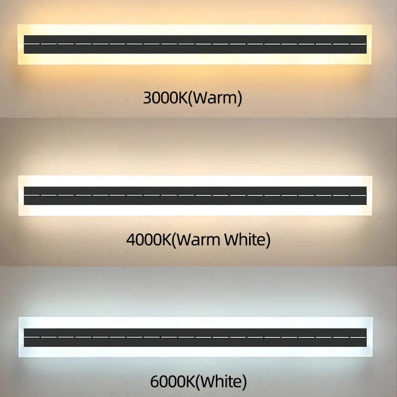 Verthara Solar LED Outdoor Lights – Waterproof Garden Lamps for Patio, Balcony, and Courtyard – Solar Garden Lights with Easy Installation