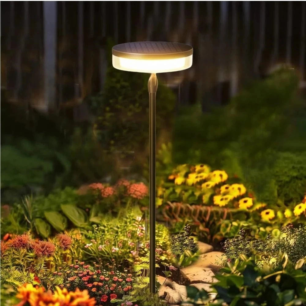 Verthara Solar Pathway Lights – IP65 Waterproof Outdoor Garden Lighting for Walkways and Patios, Durable Solar Footpath Lights Default