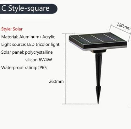 Verthara Solar Pathway Lights, Super Bright Waterproof Outdoor Garden Path Lights, Easy Installation Solar LED Landscape Lighting D