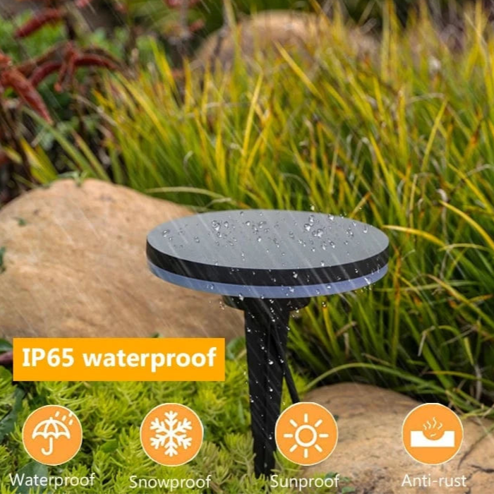 Verthara Solar Pathway Lights, Super Bright Waterproof Outdoor Garden Path Lights, Easy Installation Solar LED Landscape Lighting