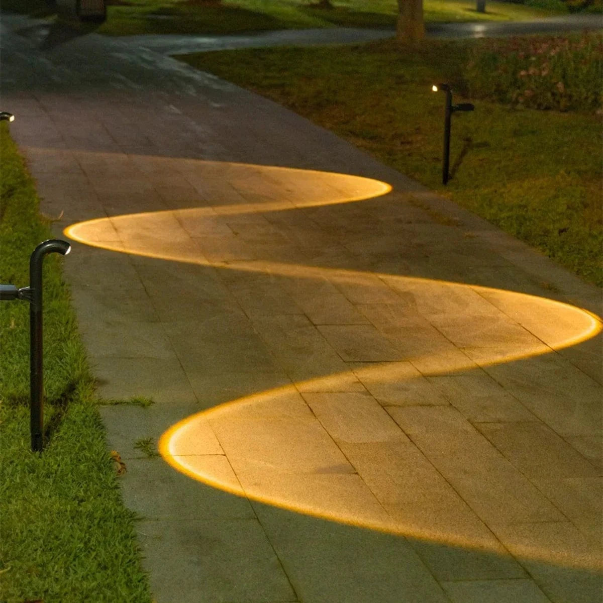 Verthara Solar Pathway Lights – Waterproof Warm White LED Outdoor Path Lights for Garden and Walkway, Eco-Friendly and Easy to Install