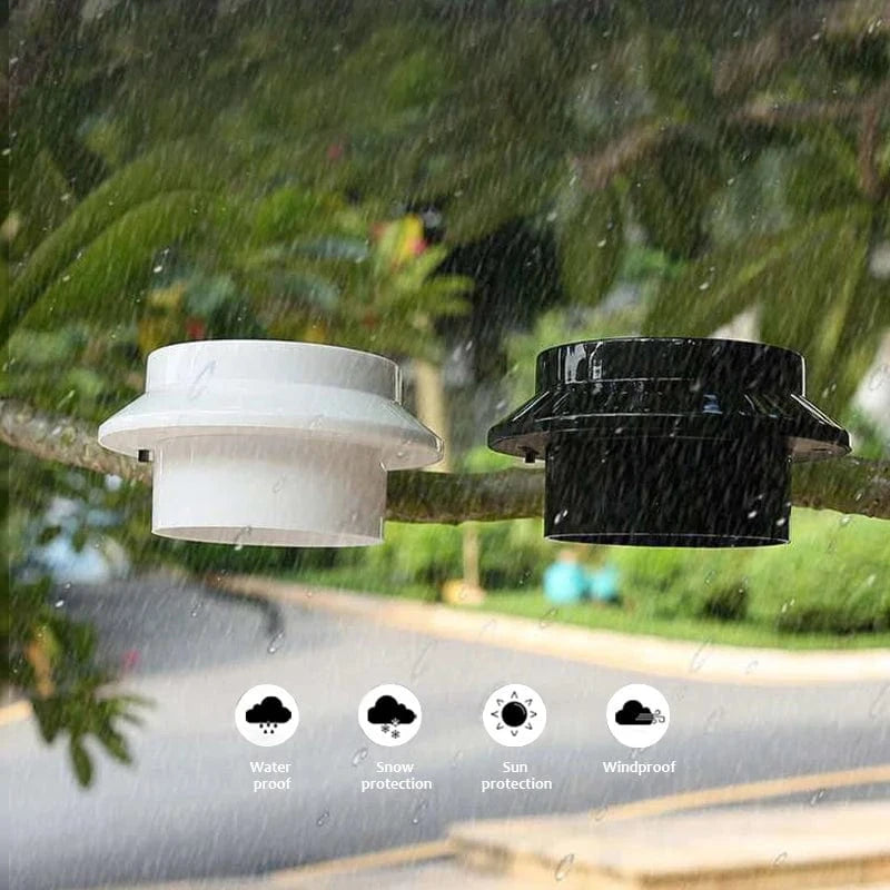 Verthara Solar Powered Fence Lights for Outdoor Use - Weather Resistant LED Garden Lights with Automatic On/Off Sensor