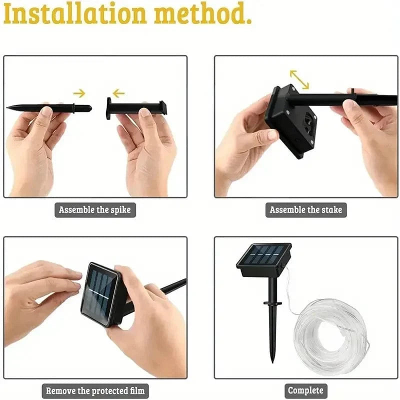Verthara Solar Powered Rope Light