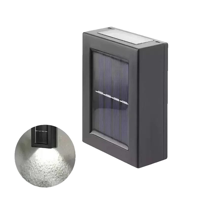 Verthara Solar Powered Up and Down Spot Lights for Outdoor Lighting – Waterproof Garden Decorative Solar Lights White