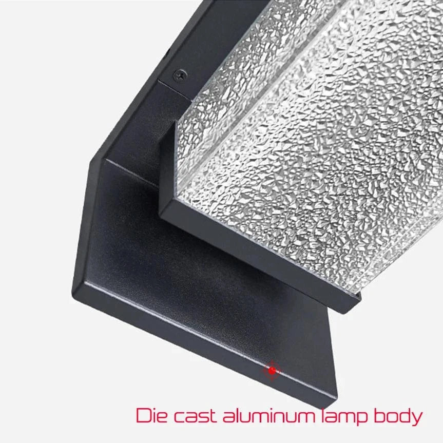 Verthara Solar Wall Light with Dusk to Dawn Sensor – Waterproof Outdoor Lantern for Patio and Garage