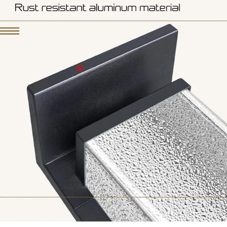 Verthara Solar Wall Light with Dusk to Dawn Sensor – Waterproof Outdoor Lantern for Patio and Garage