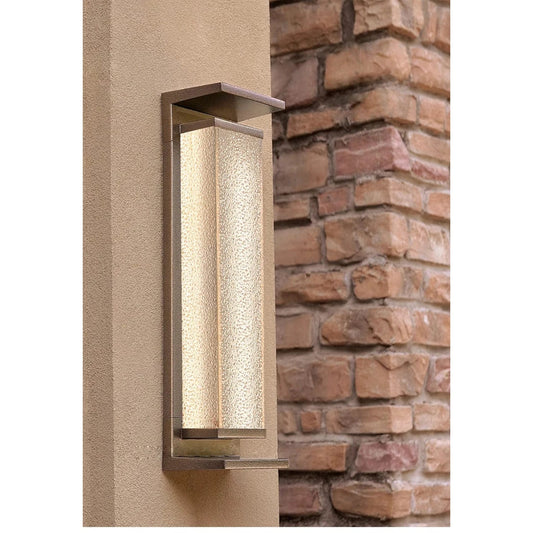 Verthara Solar Wall Light with Dusk to Dawn Sensor – Waterproof Outdoor Lantern for Patio and Garage Copper / 40 cm
