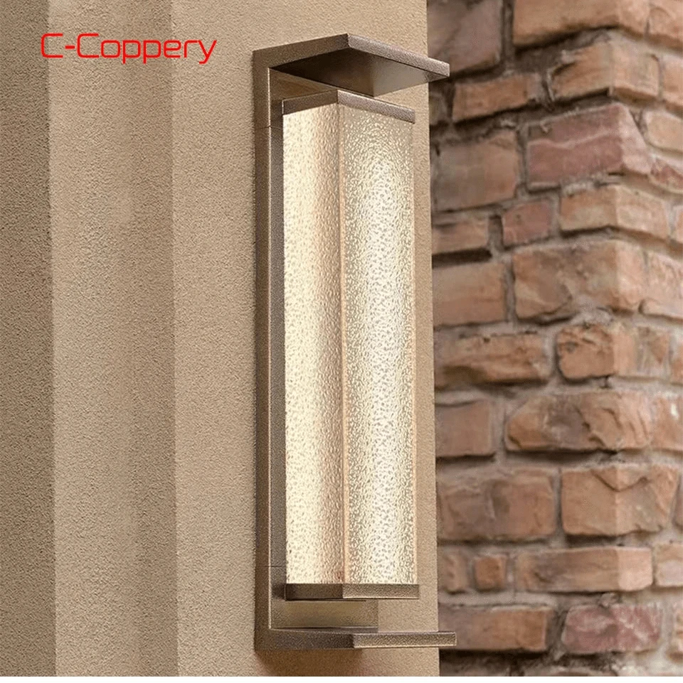 Verthara Solar Wall Light with Dusk to Dawn Sensor – Waterproof Outdoor Lantern for Patio and Garage