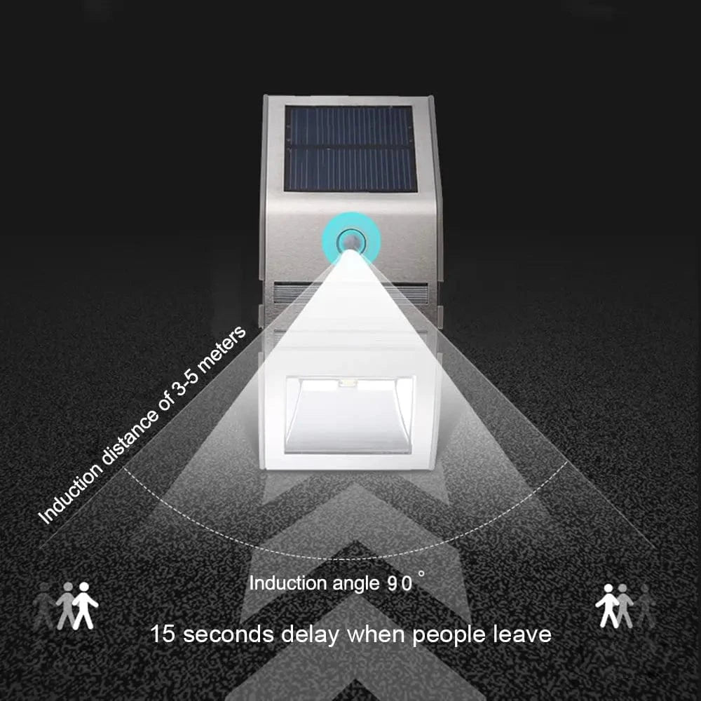 Verthara Solar Wall Lights With Motion Sensor