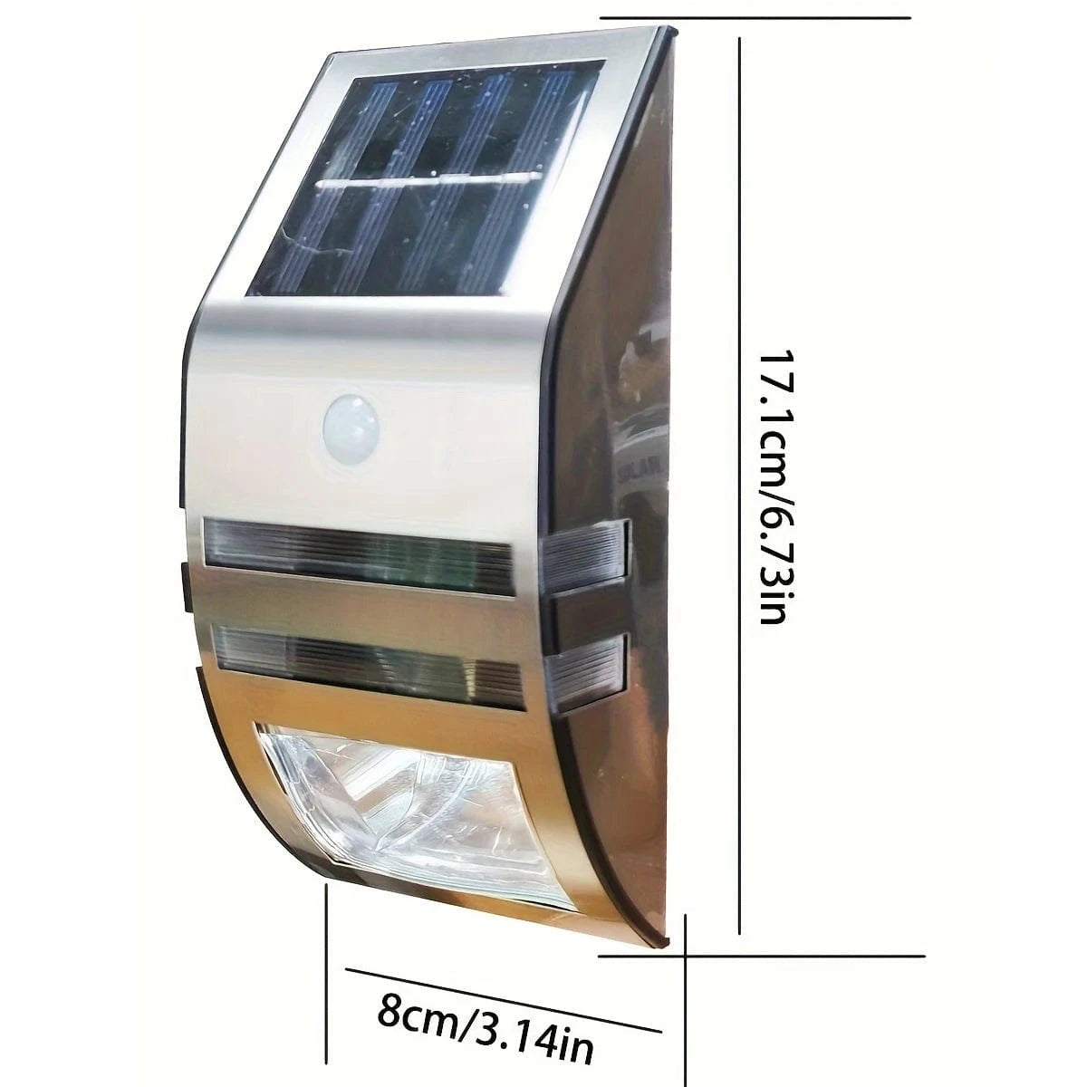 Verthara Solar Wall Lights With Motion Sensor