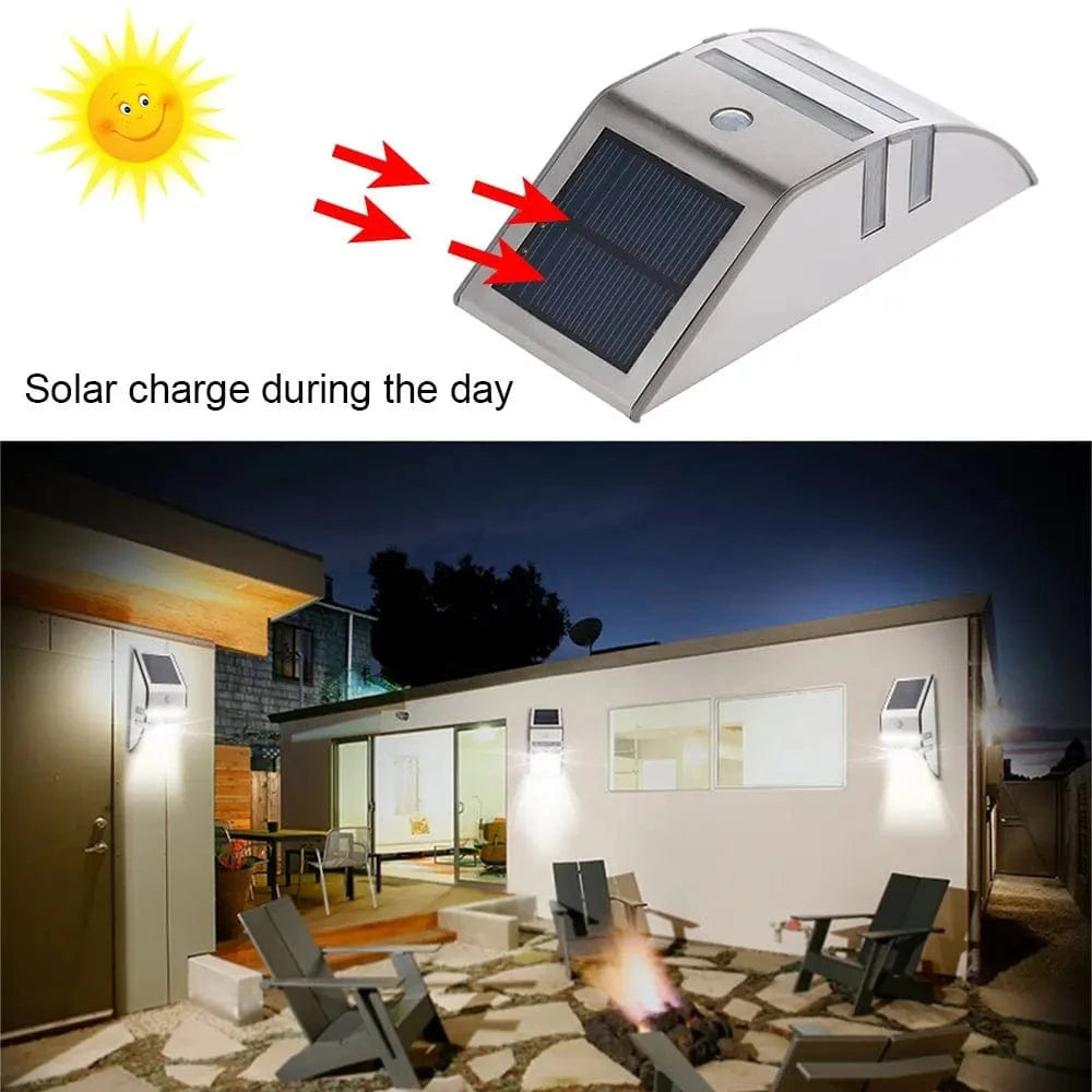 Verthara Solar Wall Lights With Motion Sensor