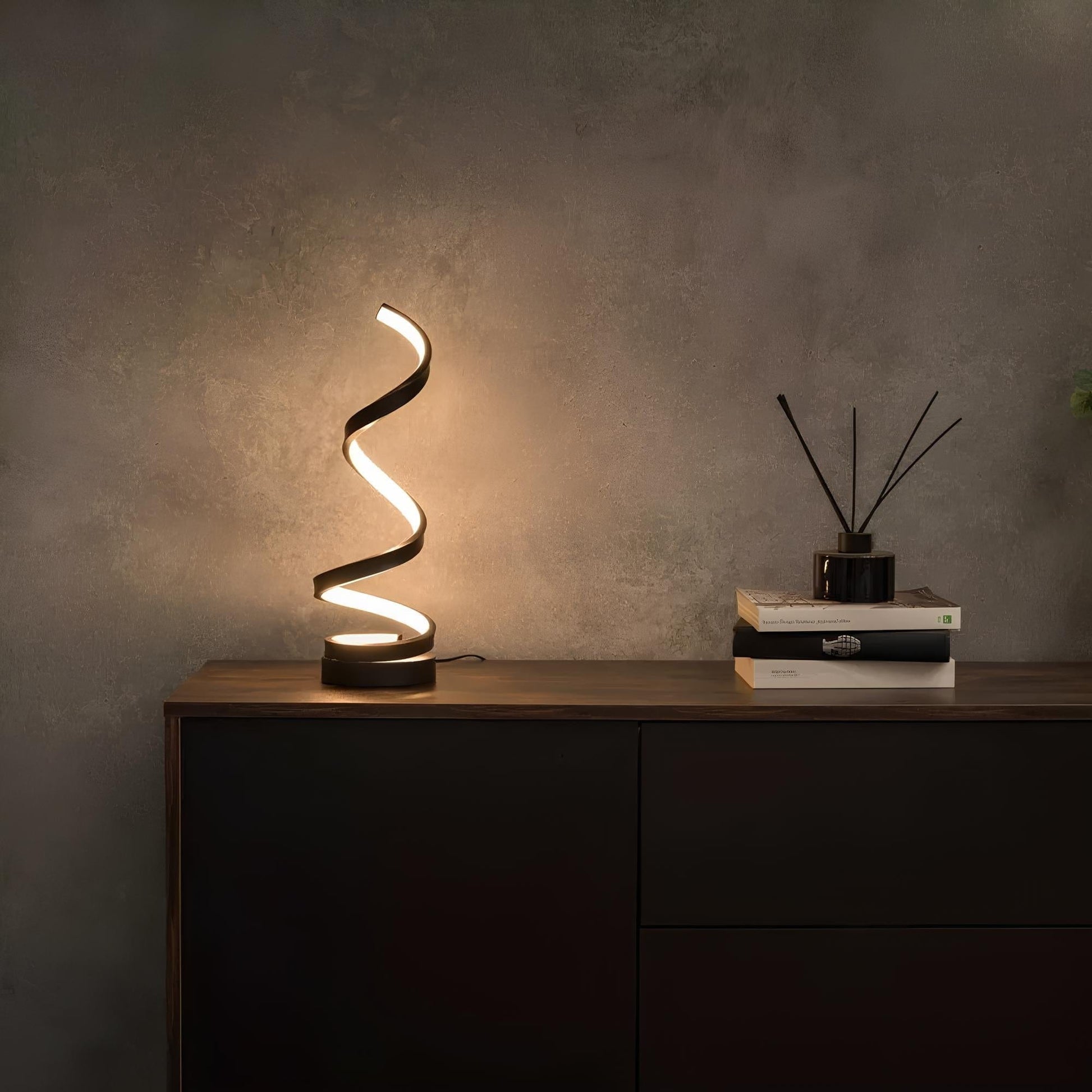 Verthara Spiral LED Table Lamp