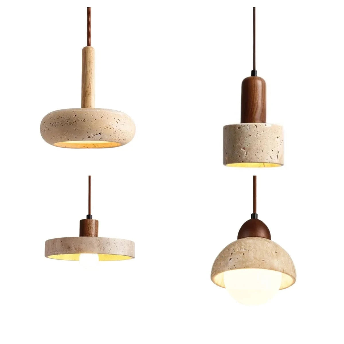 Verthara Stone Pendant Lamp
