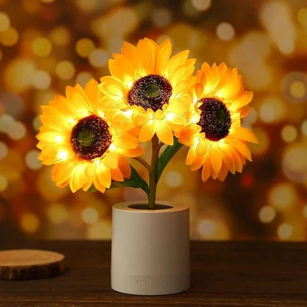 Verthara Sunflower Rechargeable LED Night Light