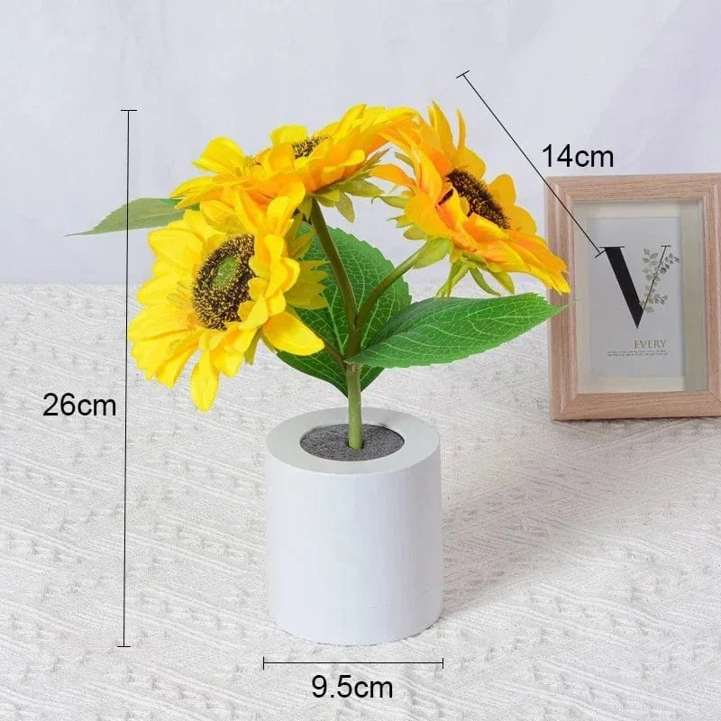 Verthara Sunflower Rechargeable LED Night Light