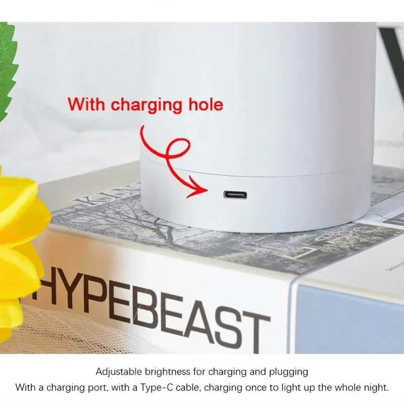 Verthara Sunflower Rechargeable LED Night Light